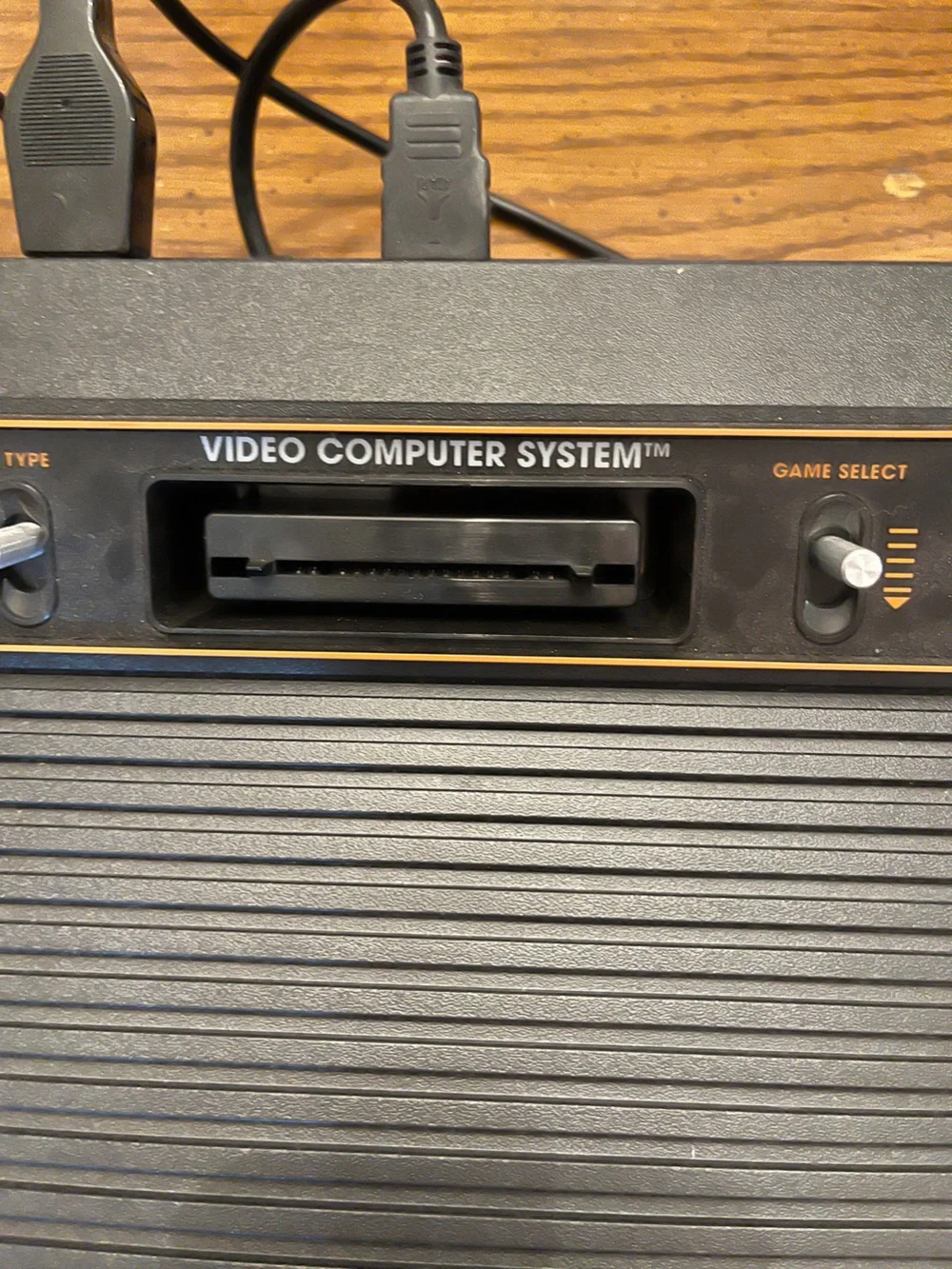 ATARI 2600+ CONSOLE & JOYSTICK and GAME